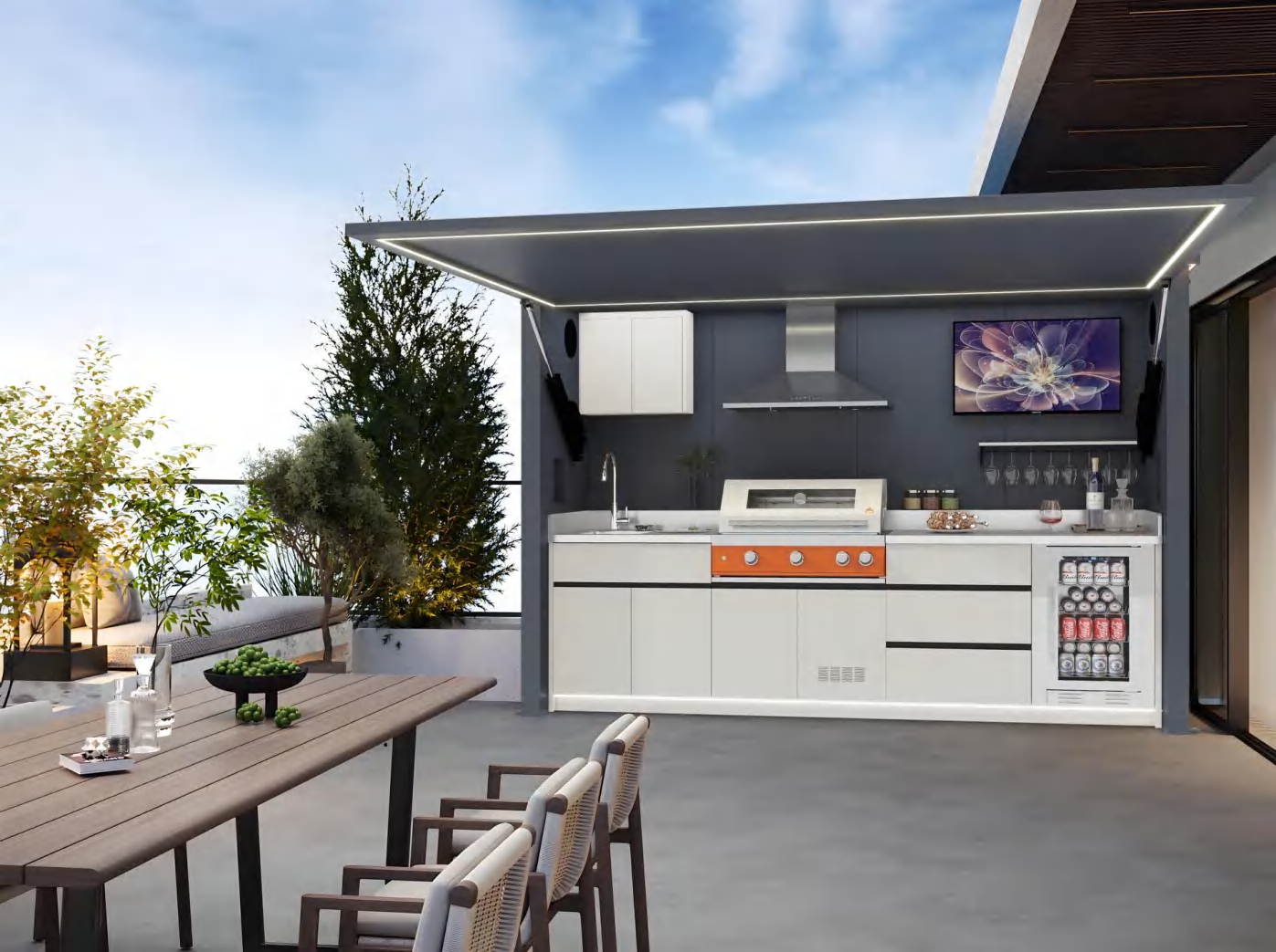 A-Max outdoor kitchen