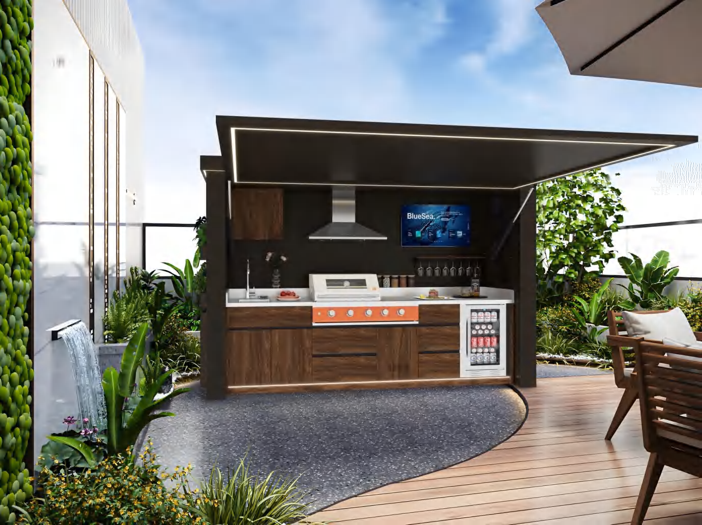 A-Ultra outdoor kitchen